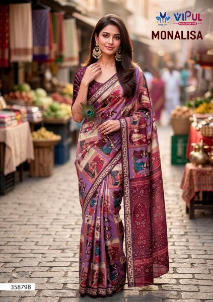 Vipul monalisa bulk sarees at online manufacture